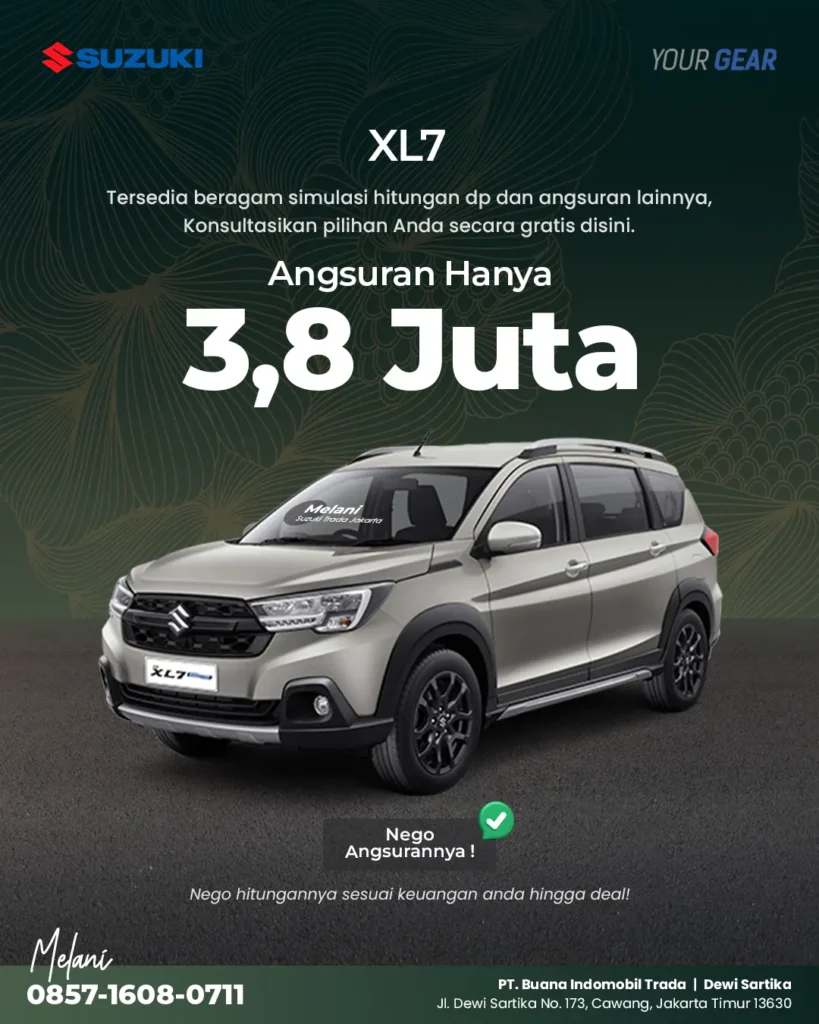 Angsuran Suzuki XL7