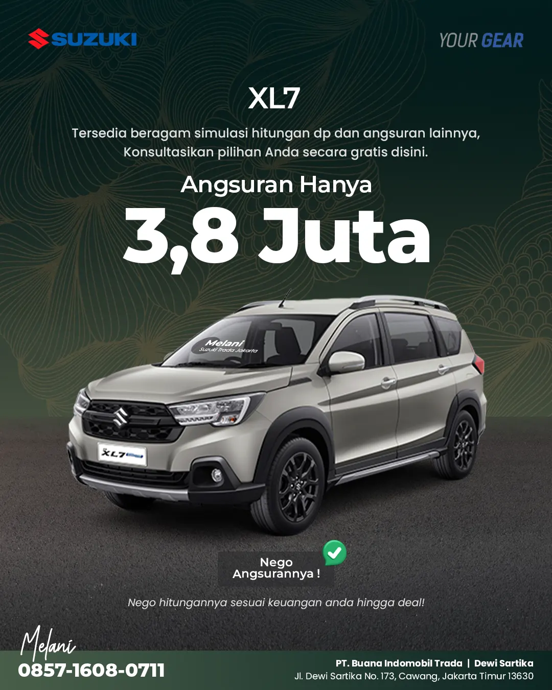 Angsuran Suzuki XL7