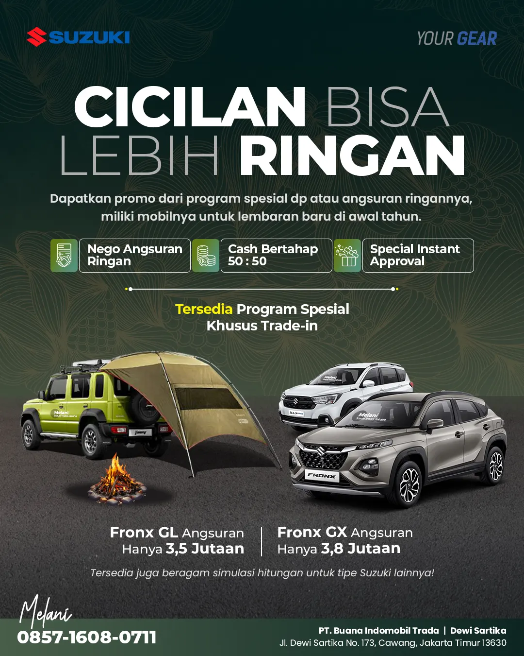 Cicilan Ringan Mobil Suzuki