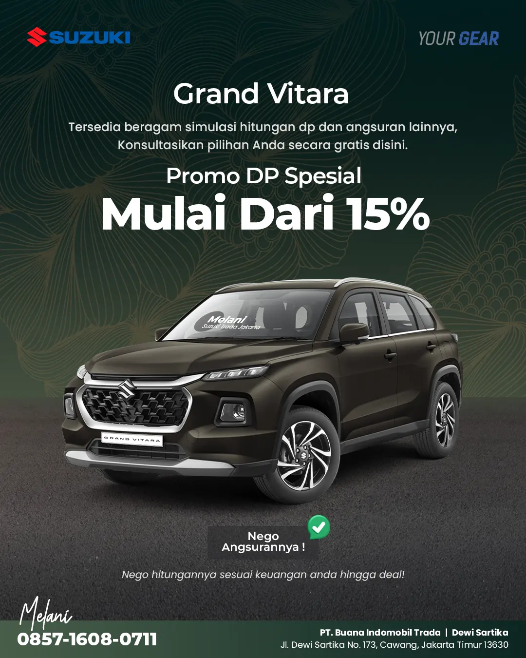 Spesial DP Suzuki Grand Vitara